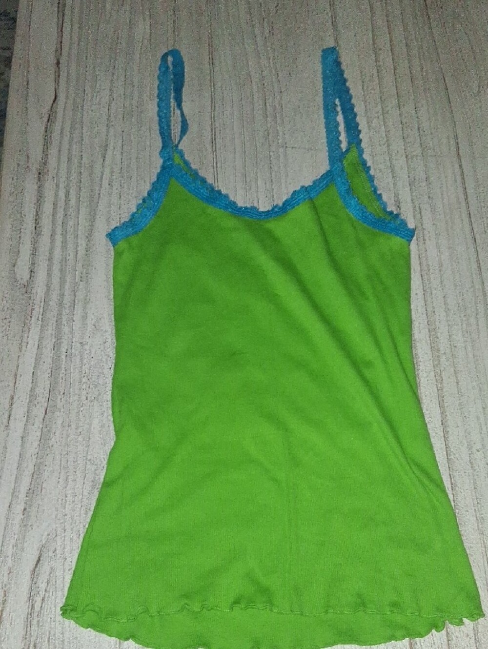 PINK Victoria's Secret Green Tank Top with Pink Tag - Picture 3 of 12